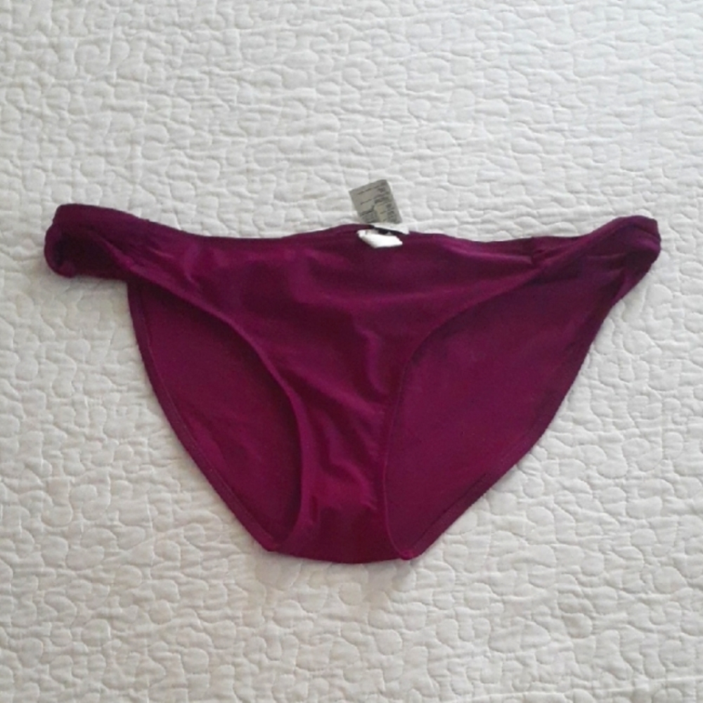 American Eagle Outfitters Raspberry Color Cheeky Bikini Bottom  size XXL  NWT
